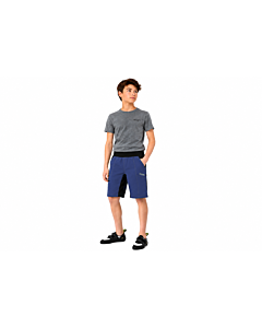 "Anti-gravity" Shorts-Deep Blue Melange-XXS