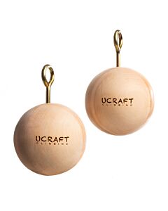 Wooden Ball 100 mm (2pcs)