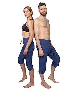 "Xlite" Climbing Knickers-Deep Blue Melange-XS
