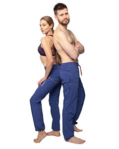 "Xlite" Rock Climbing Pants-Deep Blue Melange-S