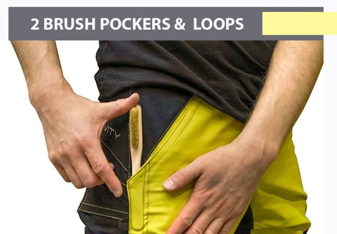 brush pockets loop